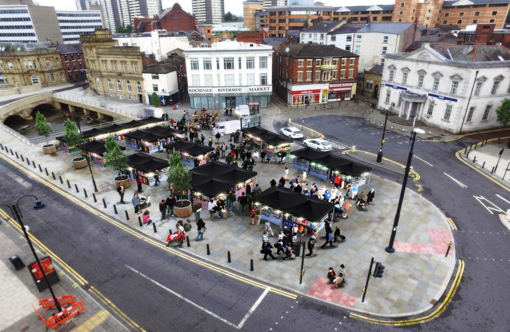 Image: New market on the way for Rochdale town centre