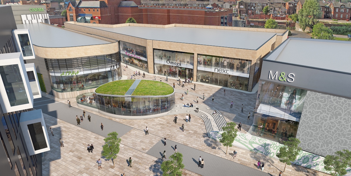 Image: Shopping development one step closer as final demolition gets underway