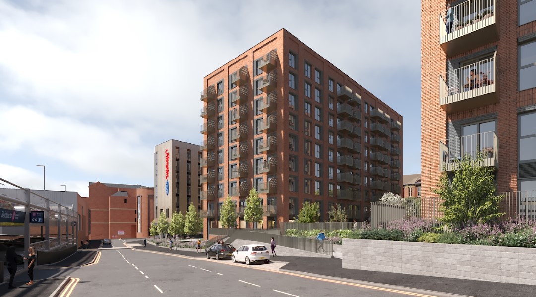 Image: Town centre apartments snapped up by operator as scheme nears completion