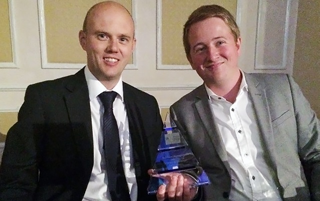 Image: WHR Property receive award for work done at Stakehill Industrial Estate