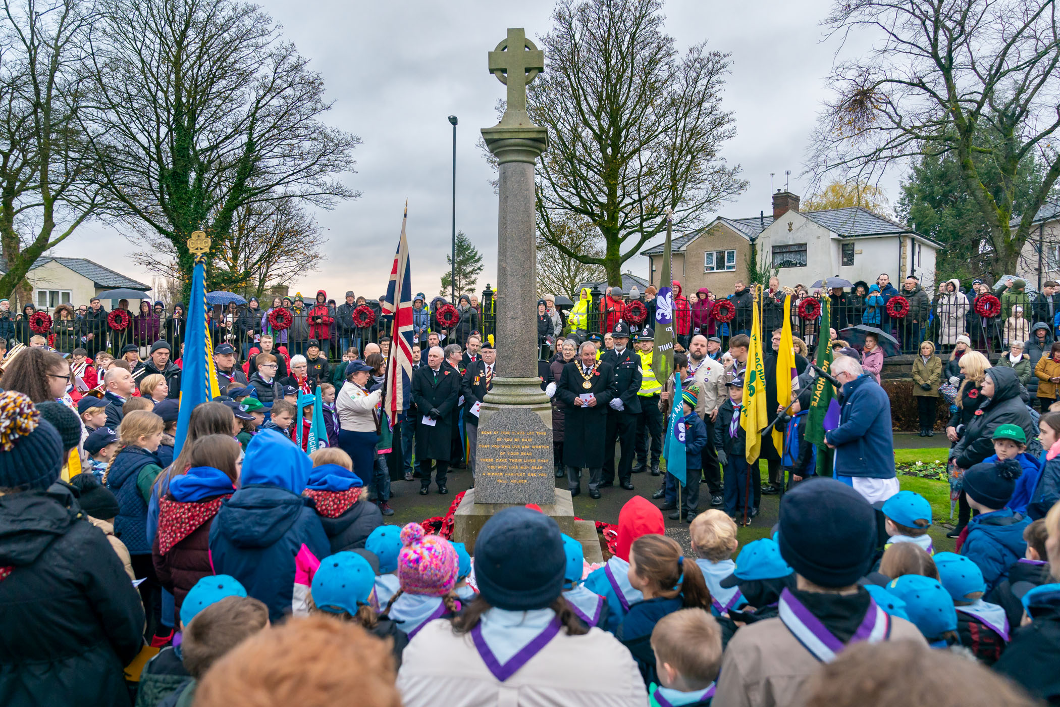 Image: Lest We Forget: Borough falls silent at Remembrance Sunday services