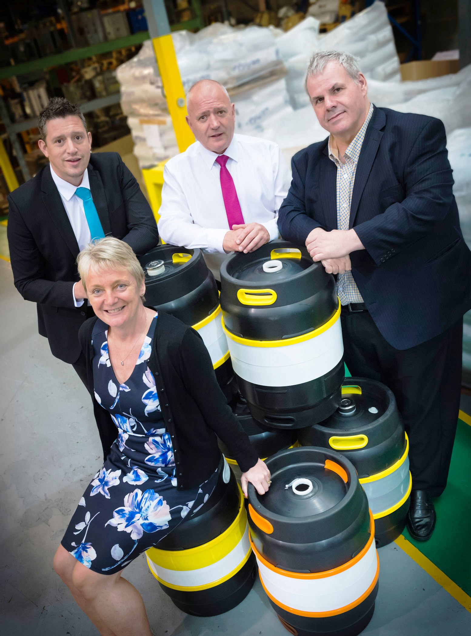 Image: Cheers to that! Rochdale company invents first ever reusable plastic beer keg