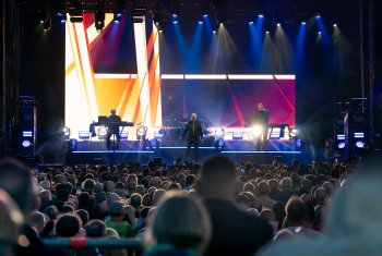 OMD light up historic night in Rochdale with synth-pop classics