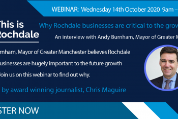GM Mayor Burnham to speak at Rochdale business event
