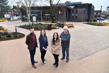 Major revamp of Heywood public square completes