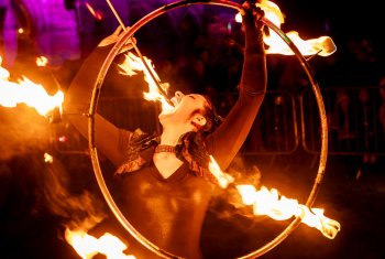 Fire festival returns to light up Rochdale with more displays, ice rink and Christmas market