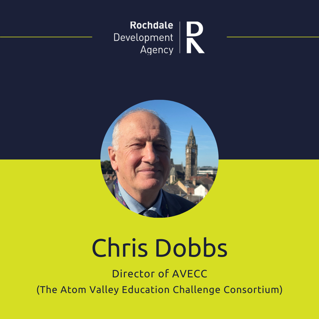 Image: Chris Dobbs, Director of The Atom Valley Education Challenge Consortium (AVECC)