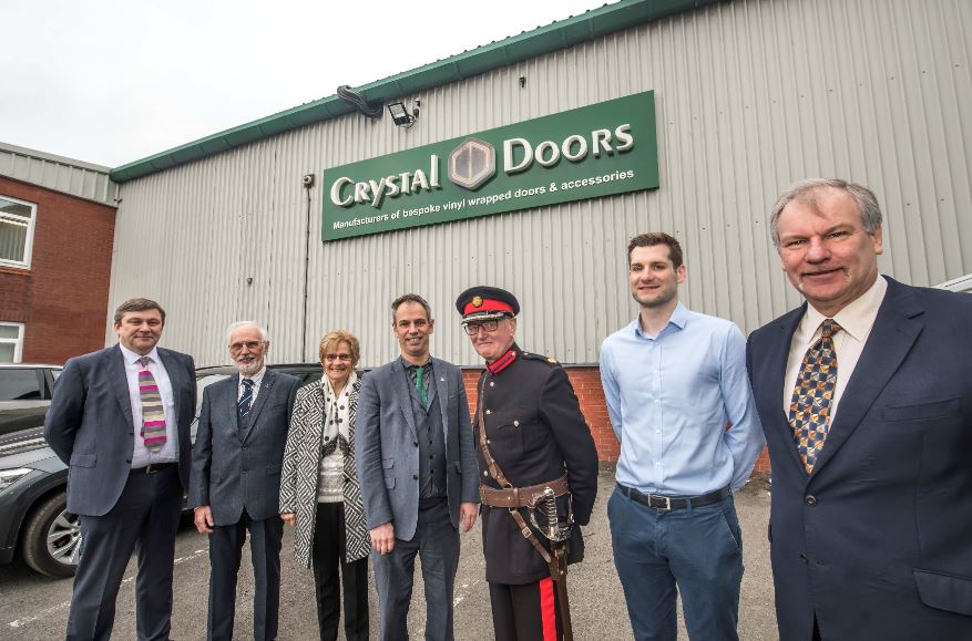 Image: Rochdale manufacturer celebrates green success with workforce and local supporters