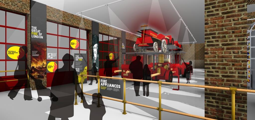 Image: Plans for the new Greater Manchester Fire Service Museum blazing ahead