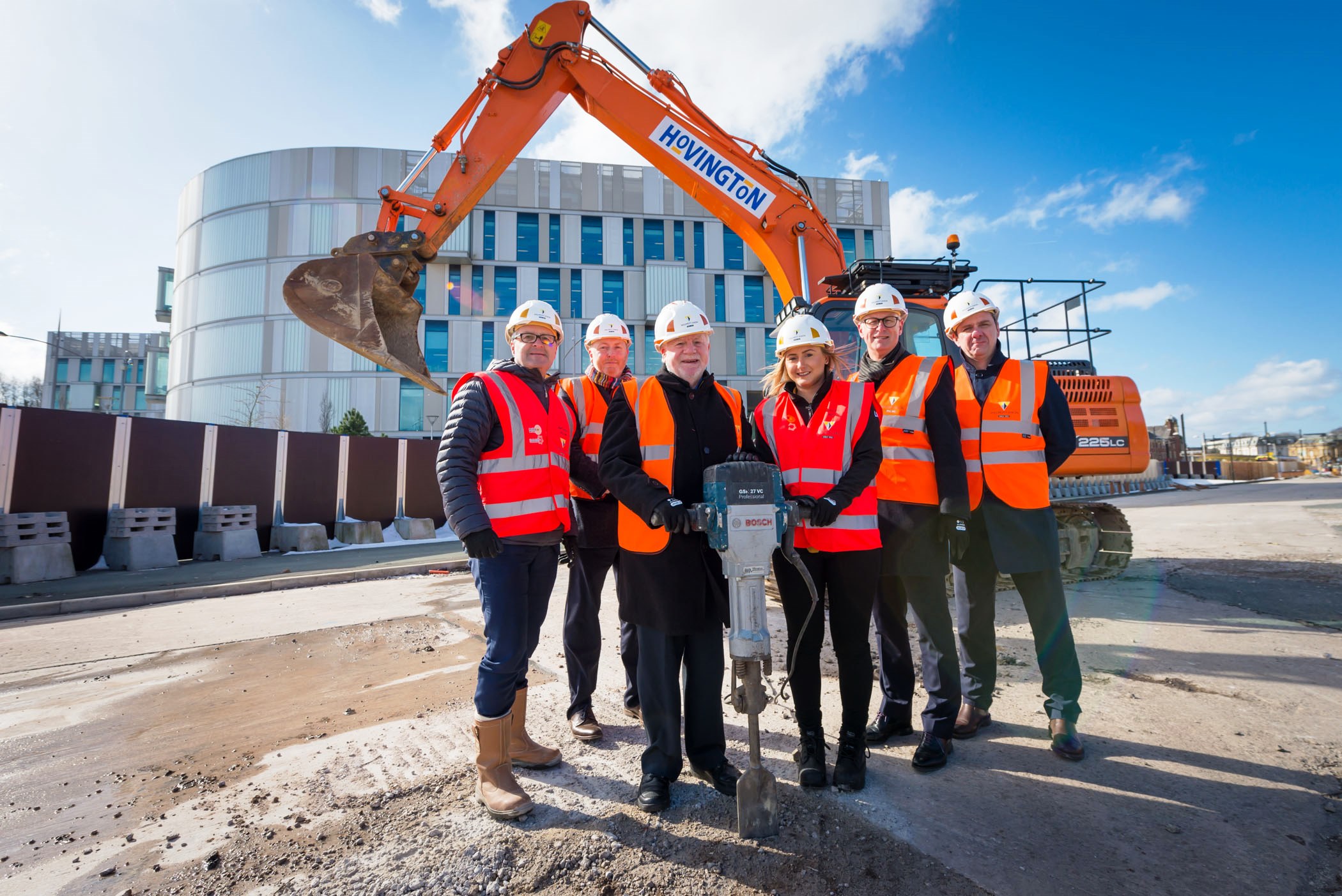 Image: Work starts on new shopping and leisure complex Rochdale Riverside