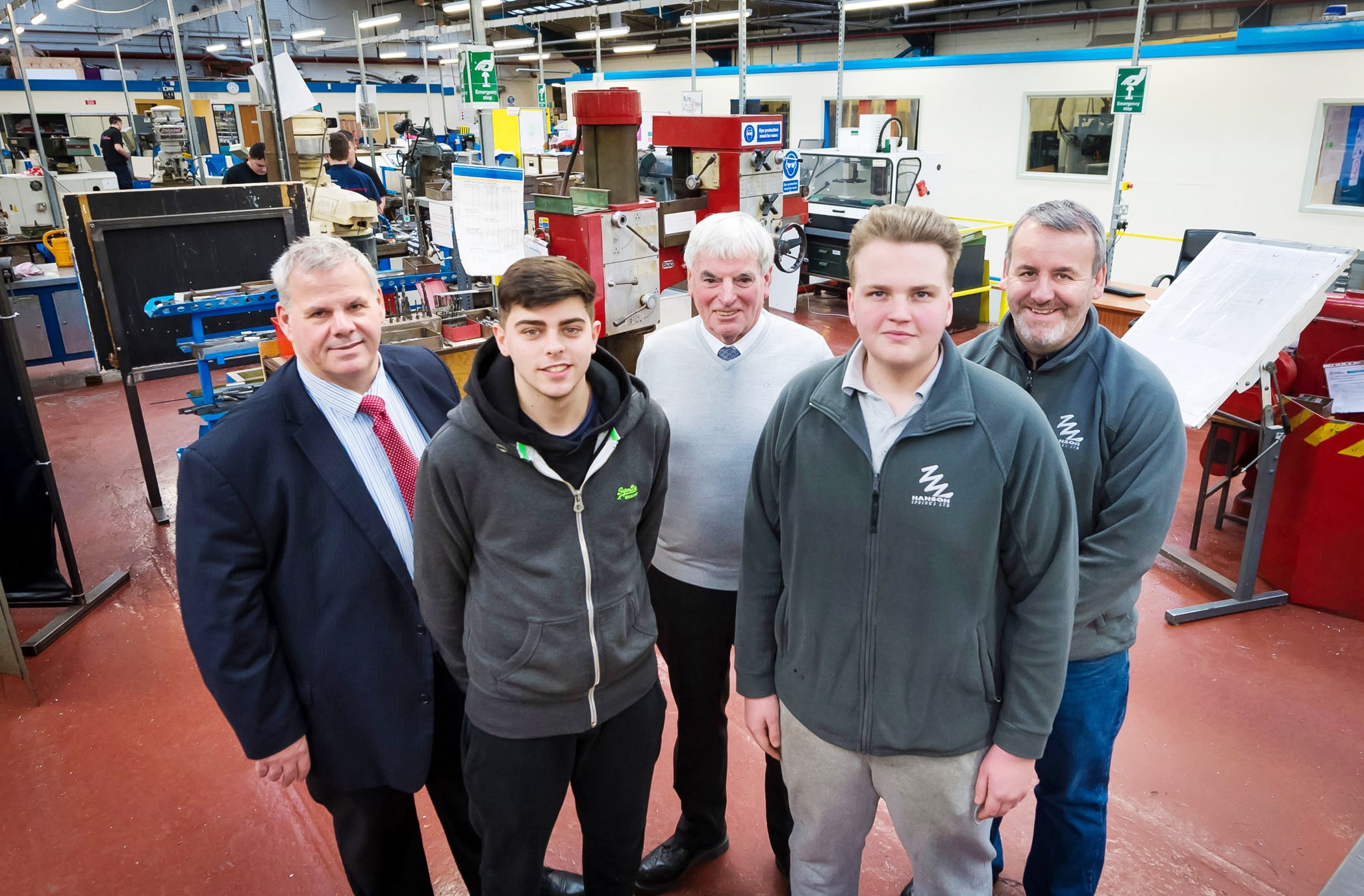 Image: Young apprentices engineer better future with council scheme