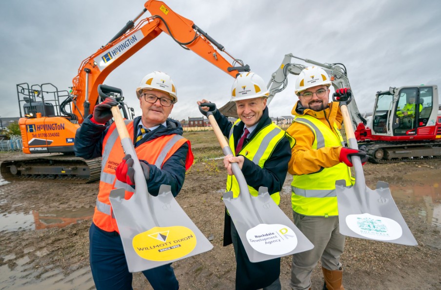 Image: Work starts on major housing development following government cash injection