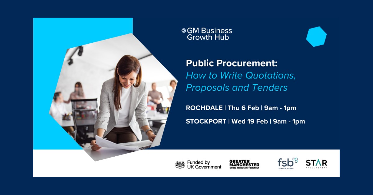 Image: Rochdale Public Procurement - How to write quotations, proposals and tenders