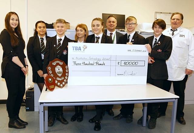 Image: TBA PROTECTIVE TECHNOLOGIES FINDS ROCHDALE’S MANUFACTURING STARS OF THE FUTURE