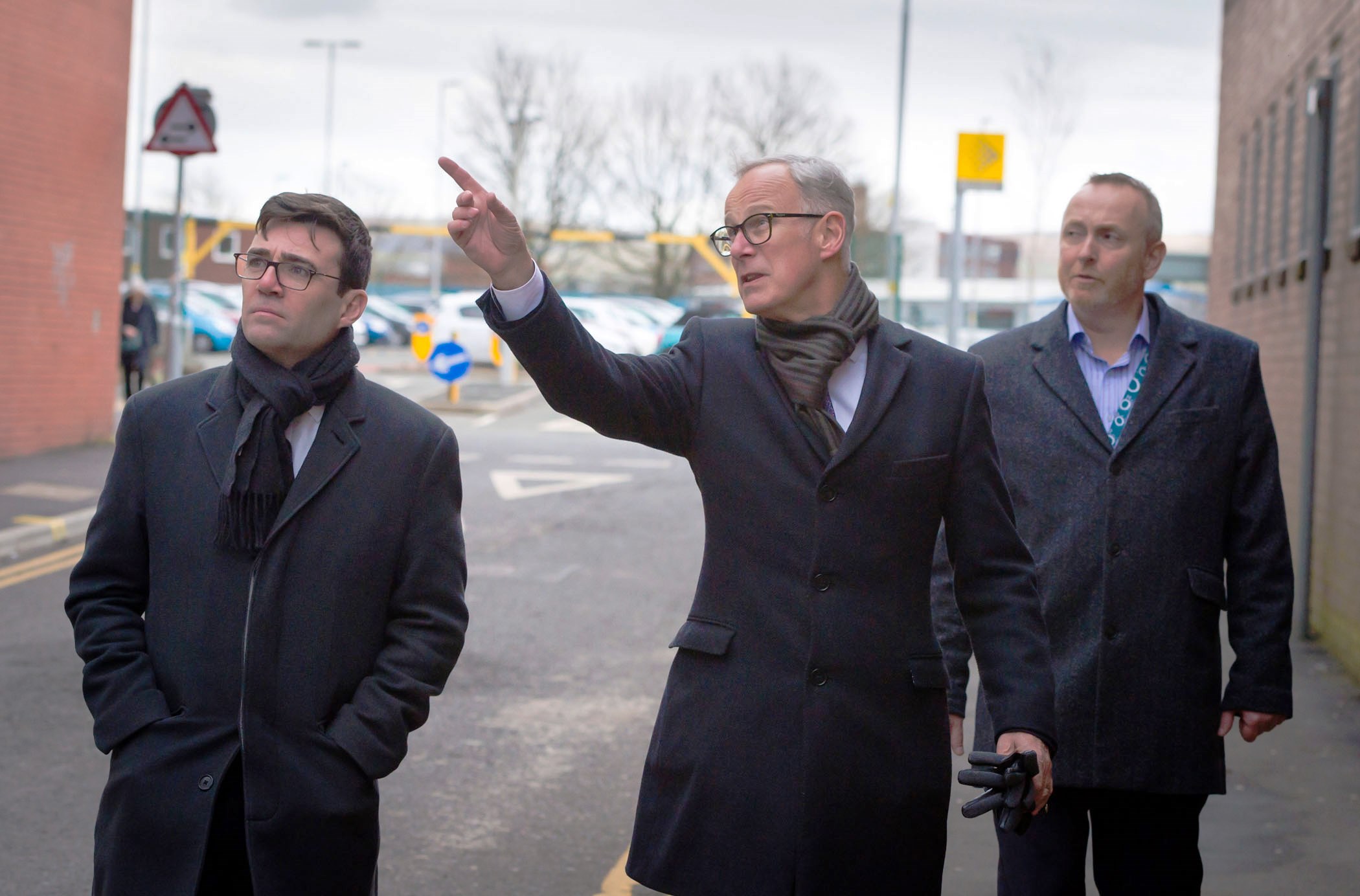Image: Mayor Andy Burnham praises Rochdale’s regeneration during visit to the town