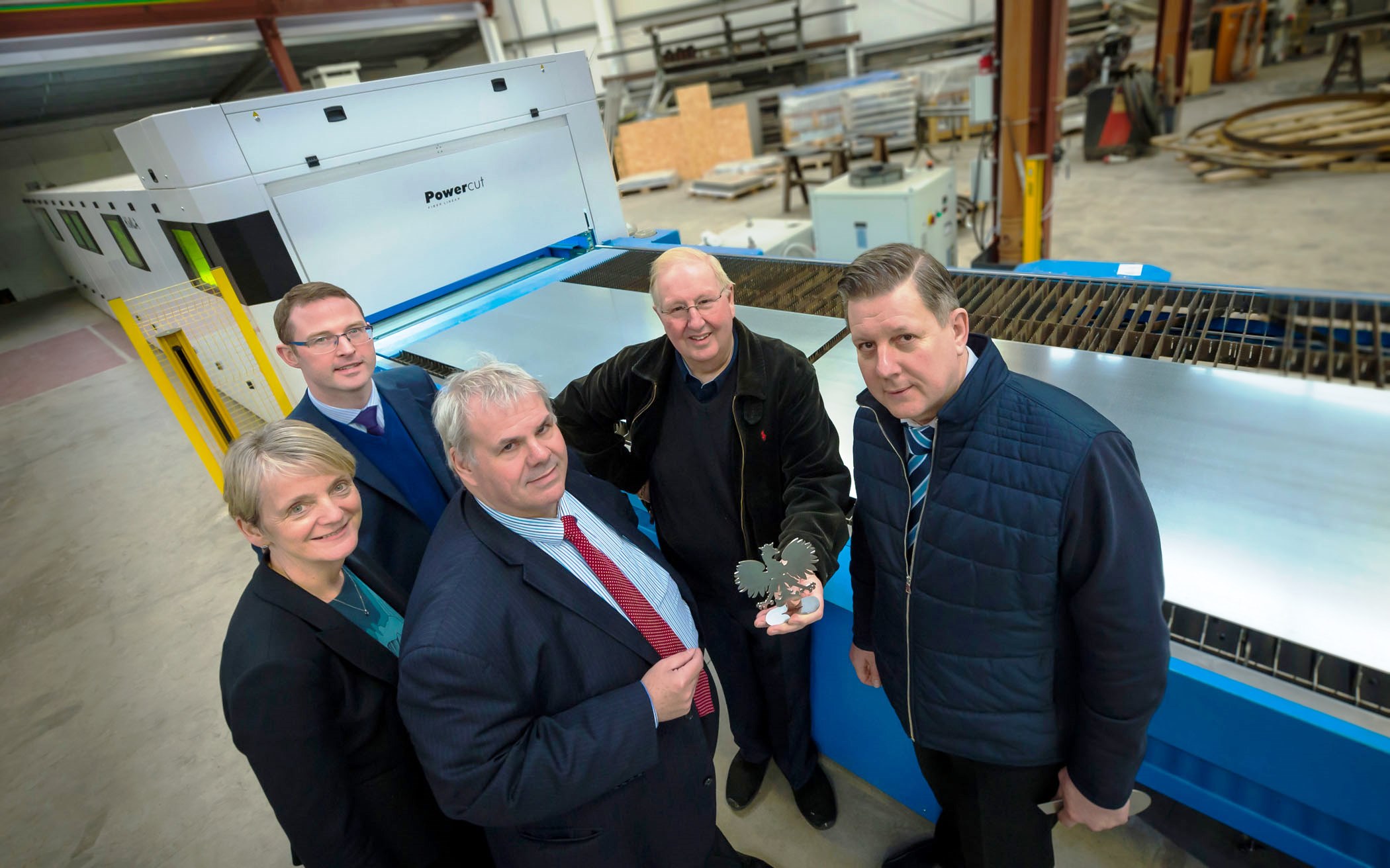 Image: Cutting edge: metal cutting company booming following council grant